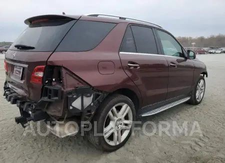 MERCEDES-BENZ ML 350 2015 vin 4JGDA5JB4FA491683 from auto auction Copart