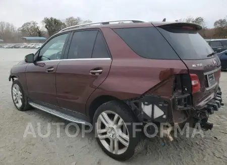 MERCEDES-BENZ ML 350 2015 vin 4JGDA5JB4FA491683 from auto auction Copart