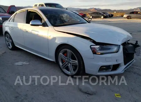 AUDI S4 PREMIUM 2016 vin WAUBGAFL5GA005546 from auto auction Copart