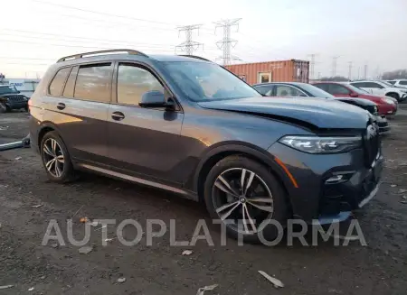 BMW X7 XDRIVE4 2022 vin 5UXCW2C07N9L38824 from auto auction Copart