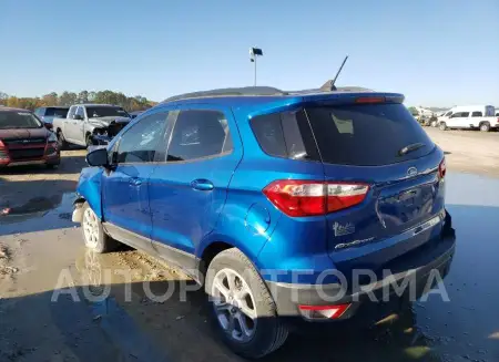 FORD ECOSPORT S 2020 vin MAJ3S2GE9LC369727 from auto auction Copart