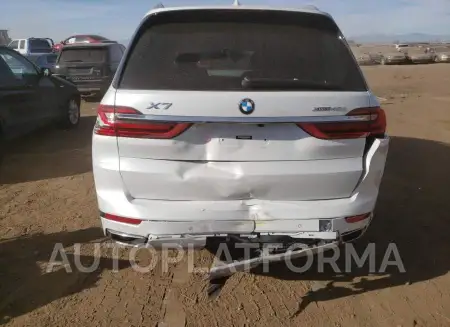 BMW X7 XDRIVE4 2022 vin 5UXCW2C08N9L92858 from auto auction Copart