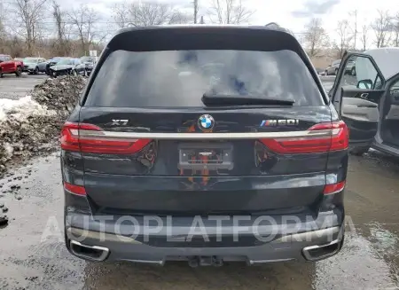 BMW X7 M50I 2022 vin 5UXCX6C04N9M79127 from auto auction Copart