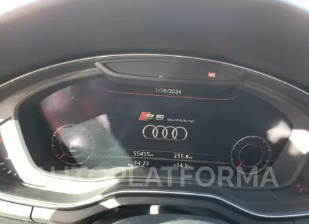 AUDI S5 PRESTIG 2018 vin WAUR4AF59JA027615 from auto auction Copart