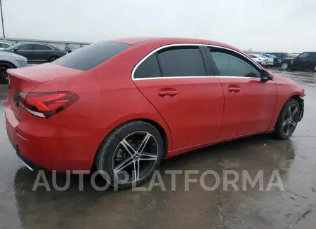 MERCEDES-BENZ A 220 2019 vin WDD3G4EB3KW019285 from auto auction Copart