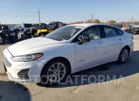 Ford Fusion SE 2019 2019 vin 3FA6P0LU1KR205422 from auto auction Copart