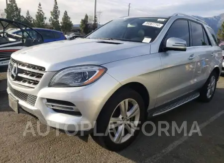 MERCEDES-BENZ ML 350 2015 vin 4JGDA5JBXFA578004 from auto auction Copart