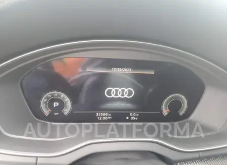 AUDI SQ5 PRESTI 2021 vin WA1C4AFY4M2025458 from auto auction Copart