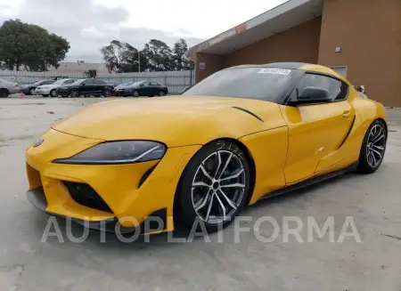 Toyota Supra 2021 2021 vin WZ1DB0C09MW045272 from auto auction Copart