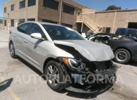 Hyundai Elantra 2018 2018 vin KMHD84LF8JU474592 from auto auction Iaai