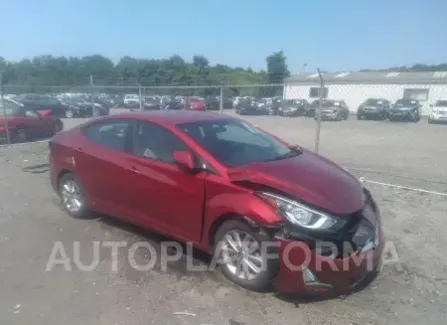 Hyundai Elantra 2016 2016 vin 5NPDH4AE7GH789949 from auto auction Iaai