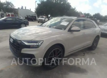 AUDI Q8 2021 vin WA1FVAF10MD002115 from auto auction Iaai