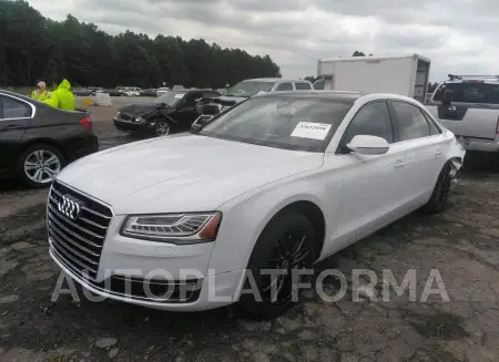 AUDI A8 L 2016 vin WAU34AFD1GN020799 from auto auction Iaai