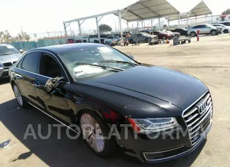 Audi A8 2015 2015 vin WAU3GAFDXFN009807 from auto auction Iaai