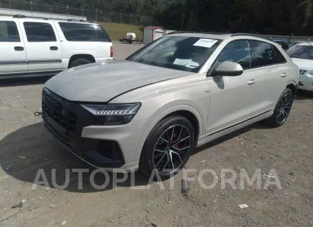 AUDI Q8 2022 vin WA1FVBF19ND010611 from auto auction Iaai