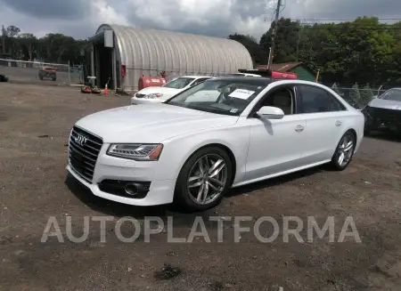 AUDI A8 L 2017 vin WAU44AFDXHN020547 from auto auction Iaai