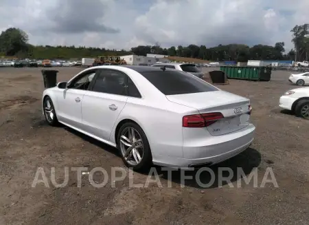 AUDI A8 L 2017 vin WAU44AFDXHN020547 from auto auction Iaai