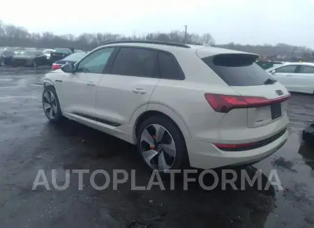 AUDI E-TRON 2022 vin WA1LAAGE7NB012203 from auto auction Iaai