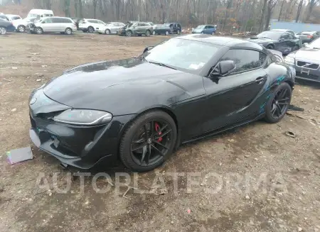 TOYOTA GR SUPRA 2020 vin WZ1DB4C04LW027400 from auto auction Iaai