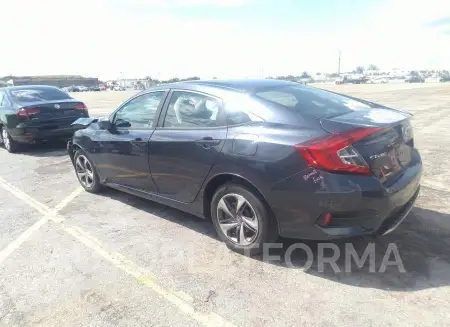 HONDA CIVIC SEDAN 2019 vin 19XFC2F61KE013424 from auto auction Iaai