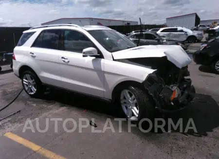 MERCEDES-BENZ M-CLASS 2015 vin 4JGDA0EB9FA472737 from auto auction Iaai