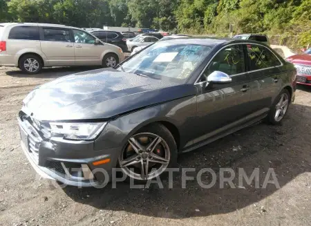 AUDI S4 2019 vin WAUB4AF48KA033044 from auto auction Iaai