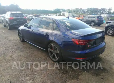 AUDI S4 2018 vin WAUB4AF47JA200136 from auto auction Iaai