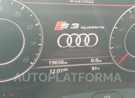 AUDI S3 2018 vin WAUB1GFF2J1042236 from auto auction Iaai