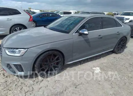 AUDI S4 2020 vin WAUB4AF48LA065476 from auto auction Iaai