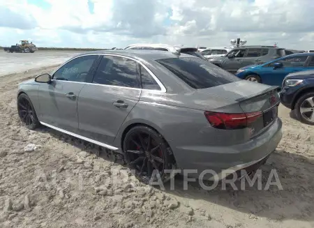 AUDI S4 2020 vin WAUB4AF48LA065476 from auto auction Iaai