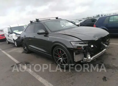 Audi Q8 2021 2021 vin WA1FVBF11MD011878 from auto auction Iaai