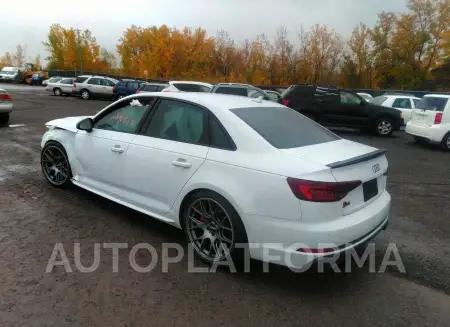 AUDI S4 2018 vin WAUB4AF4XJA095057 from auto auction Iaai