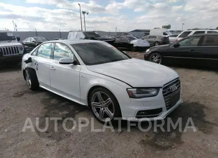 AUDI S4 2016 vin WAUBGAFL0GA002859 from auto auction Iaai