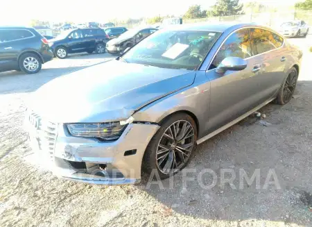 AUDI A7 2016 vin WAUWGAFC1GN019843 from auto auction Iaai