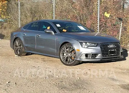 Audi A7 2016 2016 vin WAUWGAFC1GN019843 from auto auction Iaai