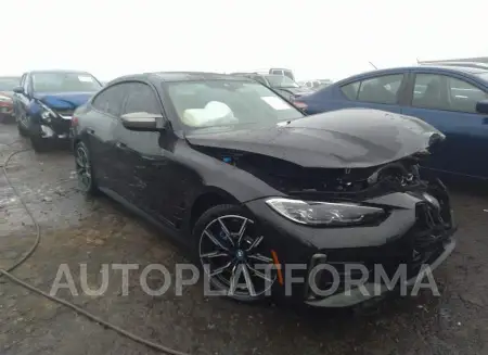 BMW I4 2022 2022 vin WBY33AW07NFM42410 from auto auction Iaai