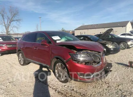 LINCOLN MKX 2018 vin 2LMPJ8LR1JBL44408 from auto auction Iaai