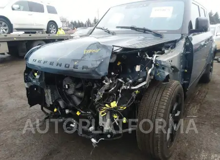 LAND ROVER DEFENDER 2022 vin SALE27RU5N2079667 from auto auction Iaai