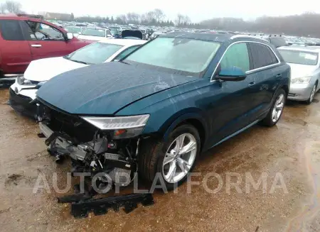 AUDI Q8 2019 vin WA1CVAF19KD041687 from auto auction Iaai