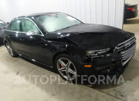 Audi S4 2018 2018 vin WAUC4AF42JA234733 from auto auction Iaai