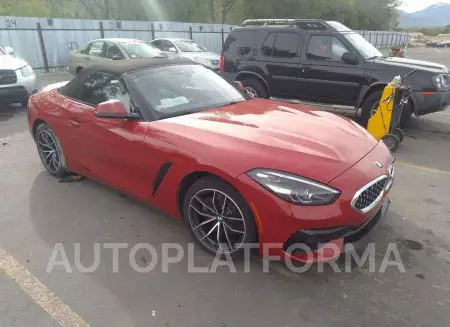 BMW Z4 2020 2020 vin WBAHF3C0XLWW70569 from auto auction Iaai