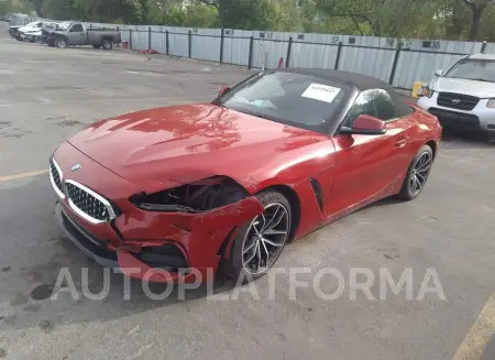 BMW Z4 2020 vin WBAHF3C0XLWW70569 from auto auction Iaai