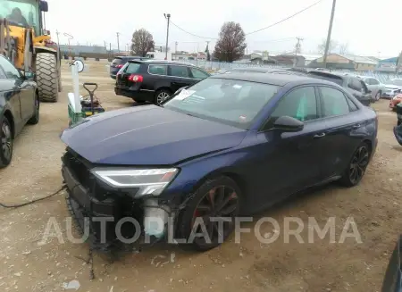 AUDI S3 SEDAN 2022 vin WAUH3DGY8NA001330 from auto auction Iaai