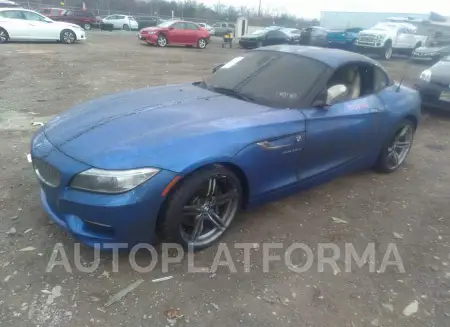 BMW Z4 2016 vin WBALM1C59GE634898 from auto auction Iaai