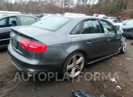 AUDI S4 2015 vin WAUDGAFL6FA014540 from auto auction Iaai