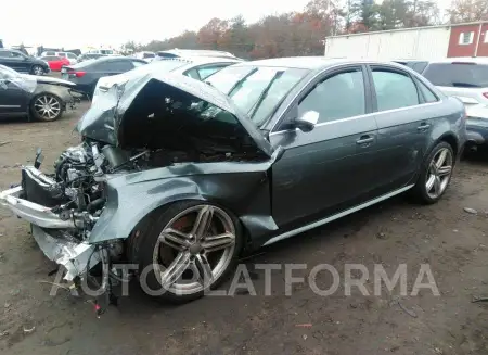 AUDI S4 2015 vin WAUDGAFL6FA014540 from auto auction Iaai