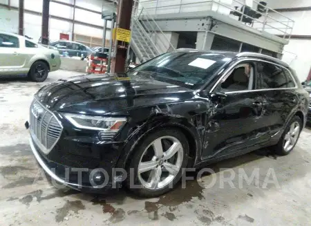 AUDI E-TRON 2019 vin WA1LAAGE6KB010907 from auto auction Iaai