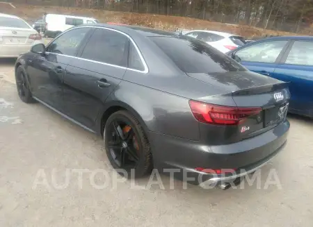 AUDI S4 2018 vin WAUB4AF41JA043607 from auto auction Iaai