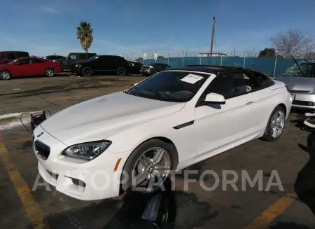 BMW 6 SERIES 2015 vin WBAYP5C58FDZ28222 from auto auction Iaai