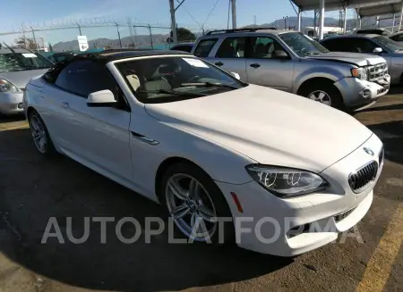 BMW 6 Series 2015 2015 vin WBAYP5C58FDZ28222 from auto auction Iaai